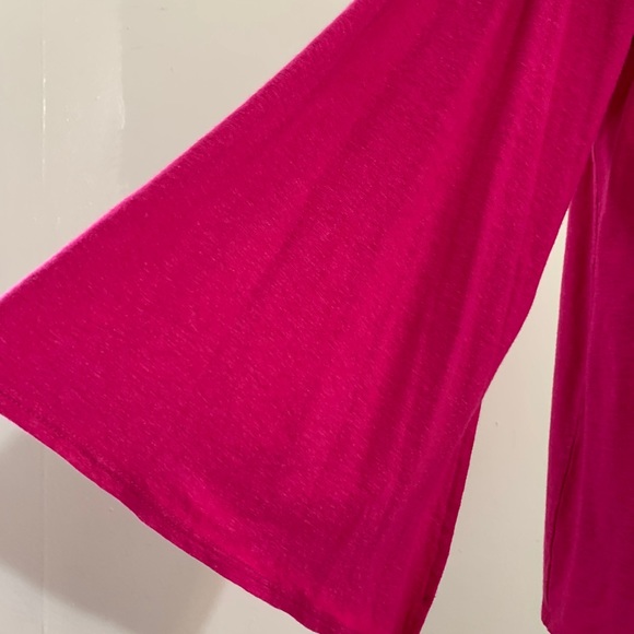 Chico’s Linen Blend Bell Long Sleeve Tunic Top - Picture 2 of 7